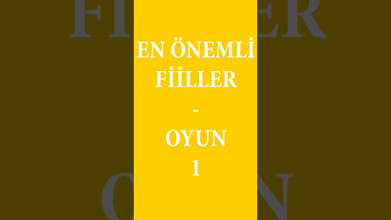 Ingilizce Kelime Oyunu (Word Game)